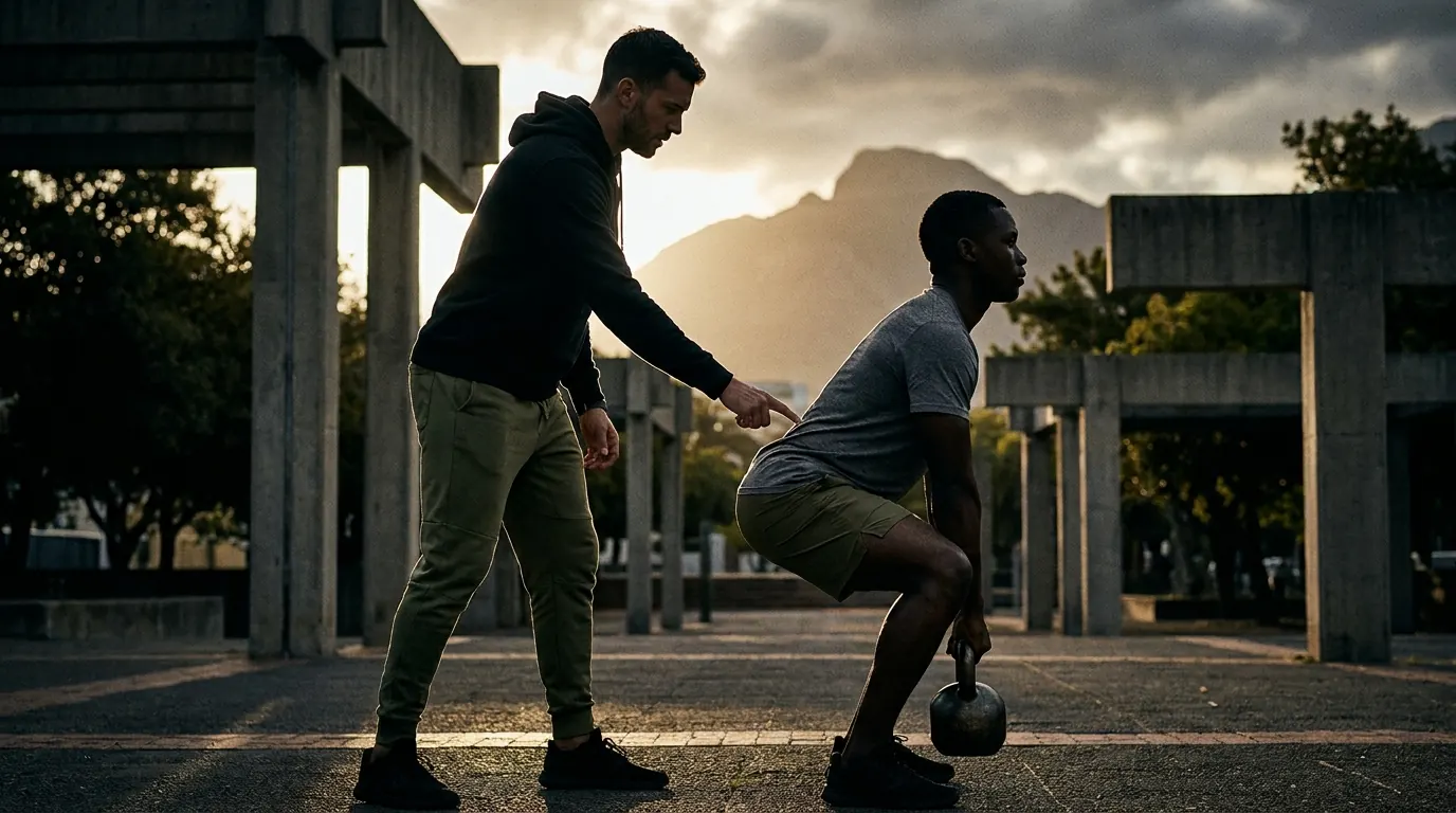 Tréning s macebellom v outdoor prostredí v Žiline