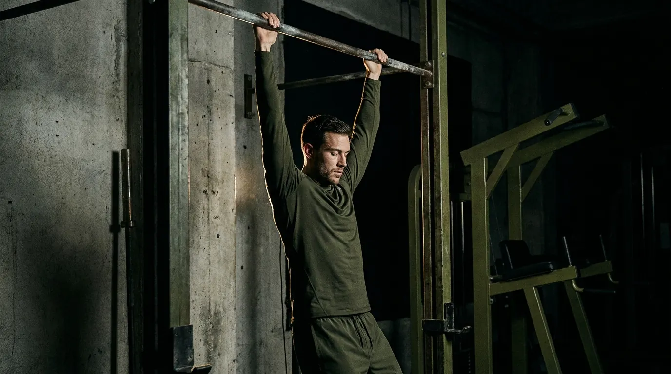 Pasívny vis na hrazde