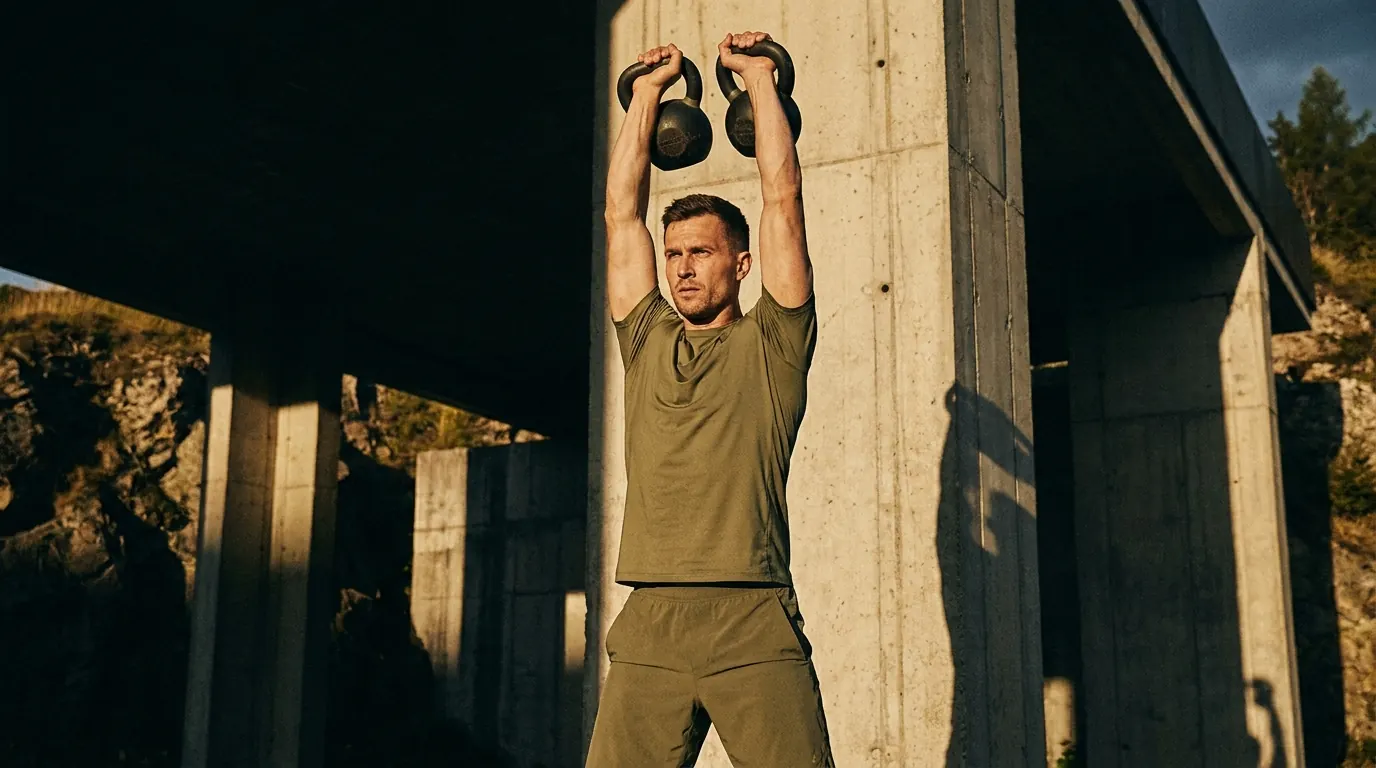 Kettlebell press v Žiline