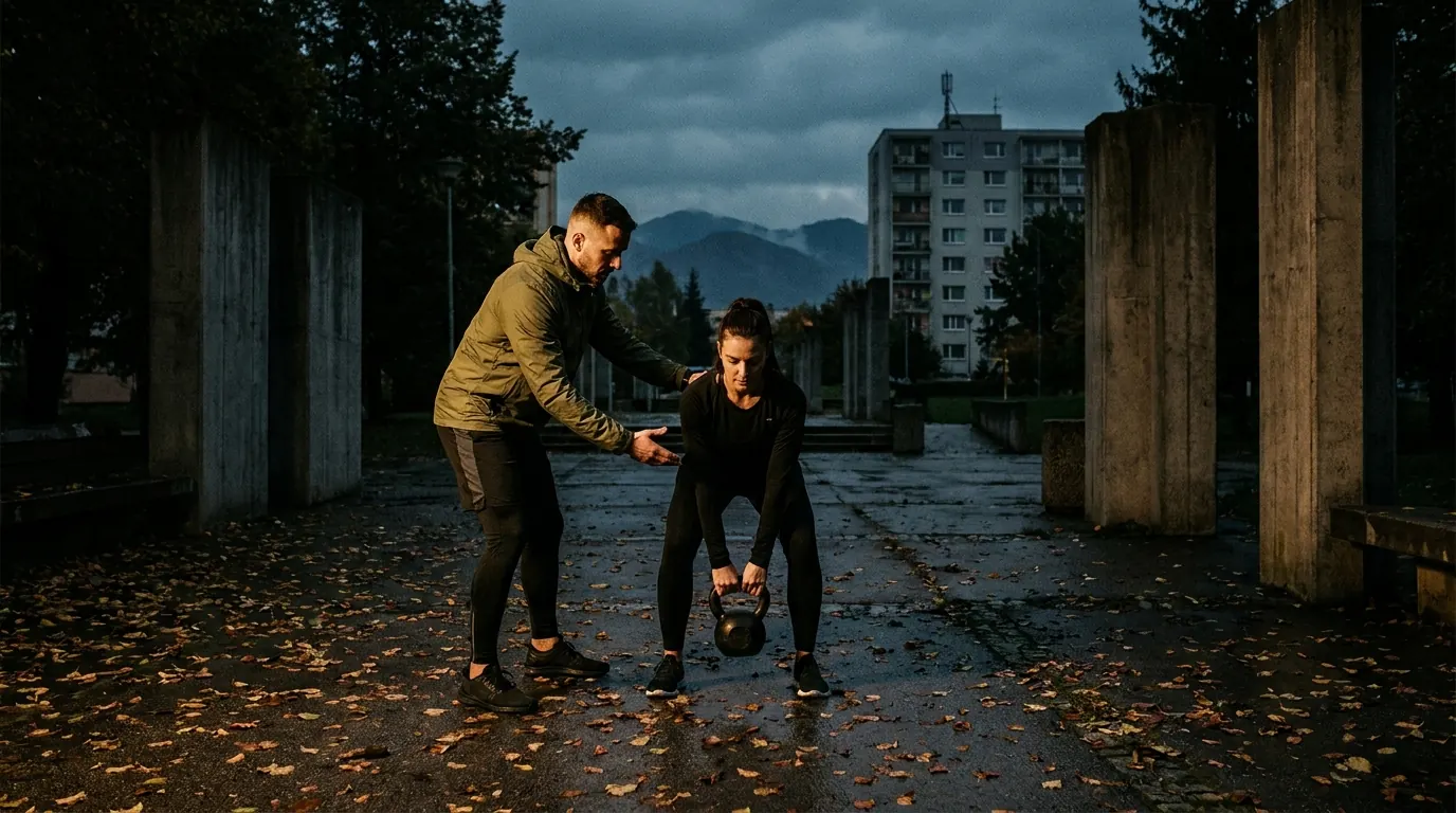 Individuálny tréning s osobným trénerom v Žiline v exteriéri